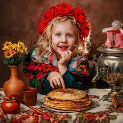 Пазл: Вкусные блинчики