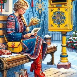 Пазл: Новогодняя почта