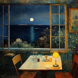 Пазл: Лунная дорожка