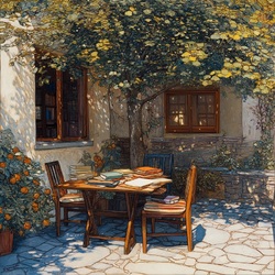 Пазл: Укрывшись в тени