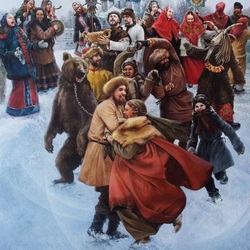 Пазл: Святочные гуляния