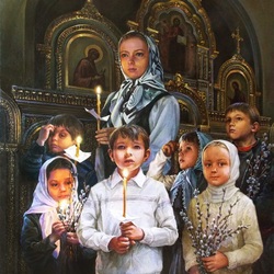 Пазл: Вербное воскресенье