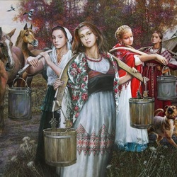 Пазл: По воду