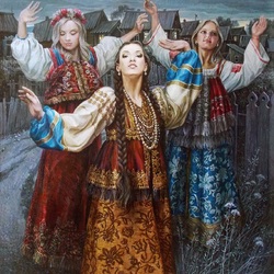 Пазл: На троицу