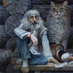 Пазл: Друзья домового