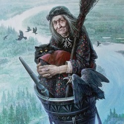 Пазл: Баба Яга