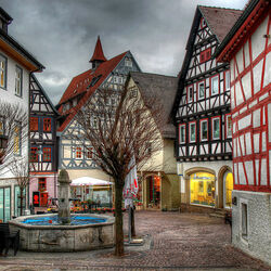 Пазл: Cortile a Waiblingen