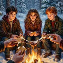 Пазл: В кругу друзей 