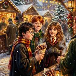 Пазл: Рождественские угощения 