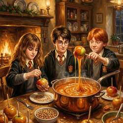 Пазл: Рождественские угощения 