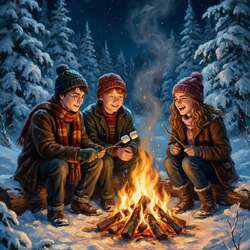 Пазл: В кругу друзей 