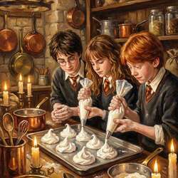 Пазл: Воздушное  безе 