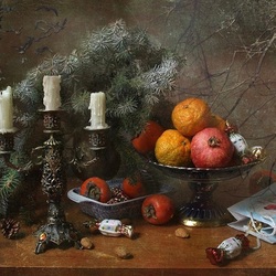 Пазл: Новогодняя композиция