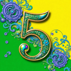 Пазл: На жёлто-зелёном фоне