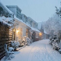 Пазл: Strada in inverno