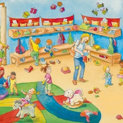 Пазл: В детском саду