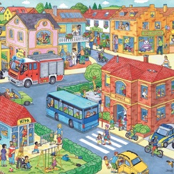 Пазл: Городок