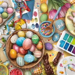 Пазл: Пасхальные радости