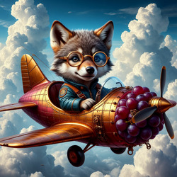 Пазл: Волчонок - пилот