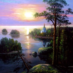 Пазл: Вечерело