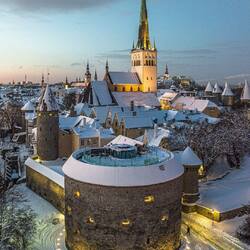 Пазл: Tallinn invernale