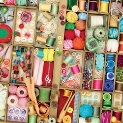 Пазл: Набор портнихи