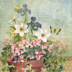 Пазл: Весна на подоконнике