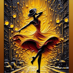 Пазл: В золоте фонарей