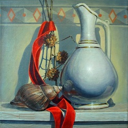 Пазл: Красная лента