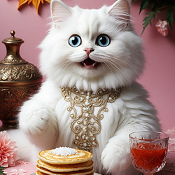 Пазл: Масленица у кота