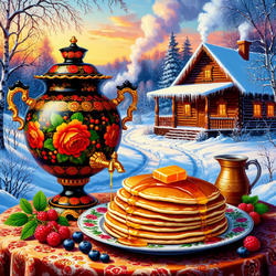 Пазл: Масленица