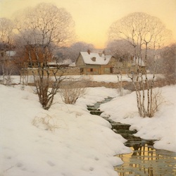 Пазл: Просыпается ручей