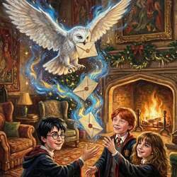 Пазл: Совиная почта 