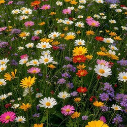 Пазл: Ромашковый рай