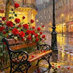 Пазл: Город зажигает огни 