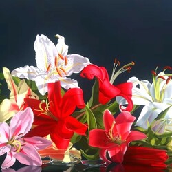 Пазл: Лилии