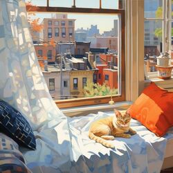 Пазл: Пригрелась