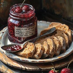 Пазл: Клубничное варенье 