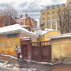 Пазл: В Еропкинском переулке