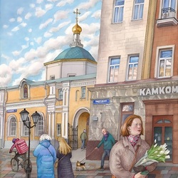 Пазл: Дарите женщинам цветы