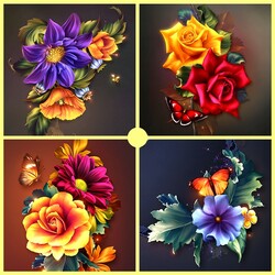 Пазл: Цветы