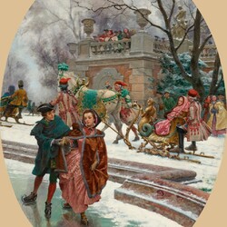 Пазл: На катке