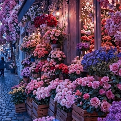 Пазл: Магазин цветов 
