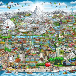 Пазл: Цюрих