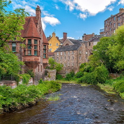 Пазл: Una città sul fiume Leith