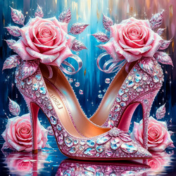 Пазл: Гламурные туфельки