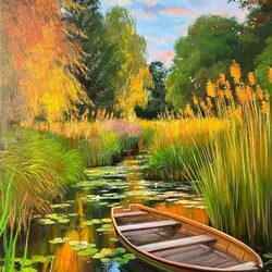 Пазл: Вечерняя заводь