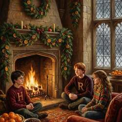 Пазл: Когда за окном зима 