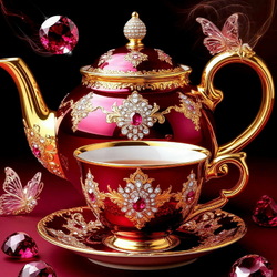 Пазл: Чайный набор