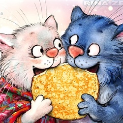 Пазл: Один блин на двоих